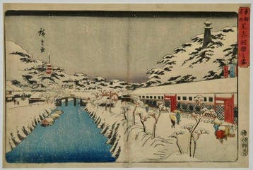 Utagawa Hiroshige /  (1797–1858) Tto Meisho: Shiba