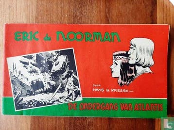 Eric de Noorman - De ondergang van Atlantis - 1948, Boeken, Stripverhalen, Eén stripboek, Verzenden, Gelezen, Kresse, Hans G..