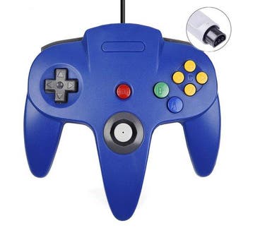 Nieuwe Nintendo 64 Controller Blue, Verzenden, Nieuw