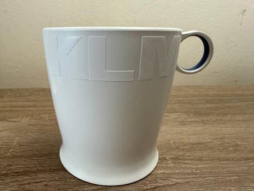 Beker - Hars, Plastic - KLM Royal Dutch Airlines zes koffie-