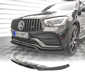 SPOILER LAME FRONTAL MERCEDES GLC X253 19-22 LOOK AMG NOIR B, Verzenden