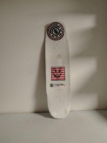 Spelstuk - Printed Skate Board, 1987 Edition - Keith Haring