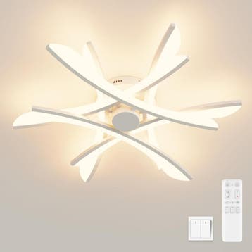 Moderne LED Plafondlamp met AB | Tweede kansje | OP = OP, Verzenden, Zo goed als nieuw, Metaal