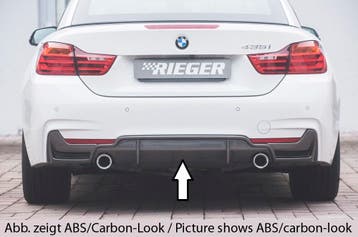 Rieger diffuser | geschikt voor BMW 4-Serie F32 / F33 / F36, Verzenden