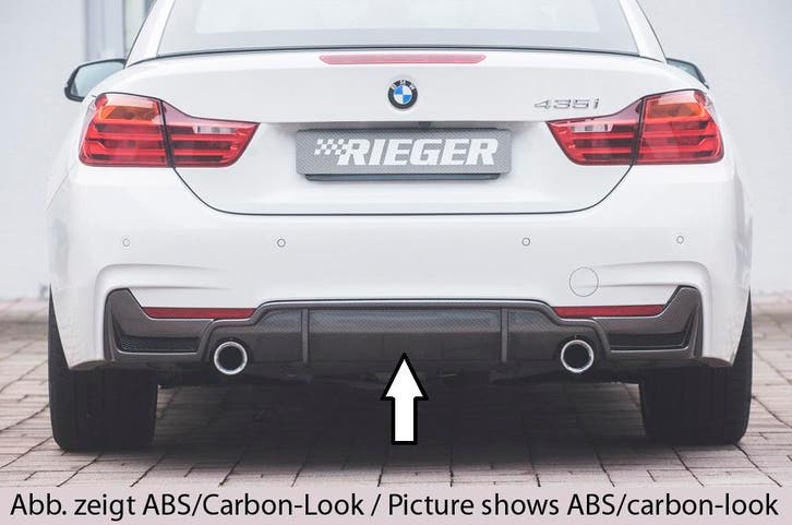Rieger diffuser | geschikt voor BMW 4-Serie F32 / F33 / F36, Autos : Divers, Tuning & Styling, Envoi