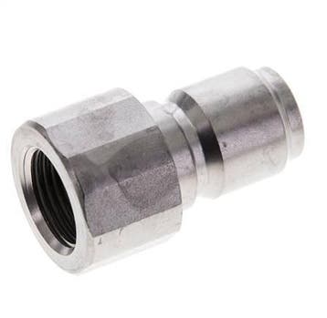 RVS DN 12 Spuitpistool Insteeknippel G 3/8 inch Buitendraad, Verzenden, Nieuw