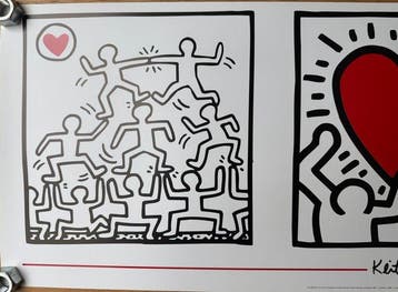 haring keith - trittico amore 1