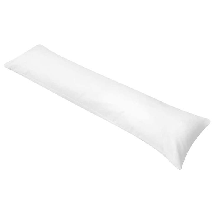 vidaXL Zijslaapkussen 40x145 cm wit, Huis en Inrichting, Slaapkamer | Beddengoed, Nieuw, Verzenden
