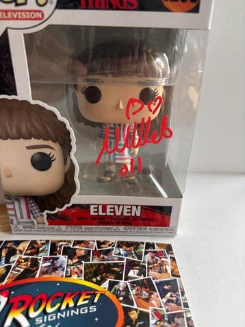 Stranger Things - Signed by Millie Bobby Brown (Eleven)