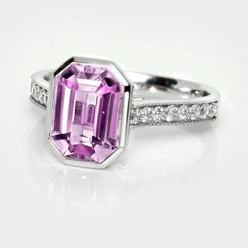 Sans prix de réserve - Bague - 14 carats Or blanc, HRD 3,60, Nieuw