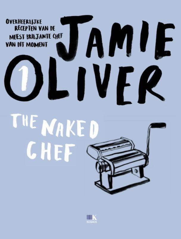The naked chef 9789021550350 Jamie Oliver, Boeken, Kookboeken, Zo goed als nieuw, Verzenden