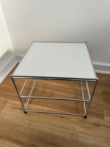 Bijzettafel - maatwerkontwerp - Acryl, Roestvrij staal,