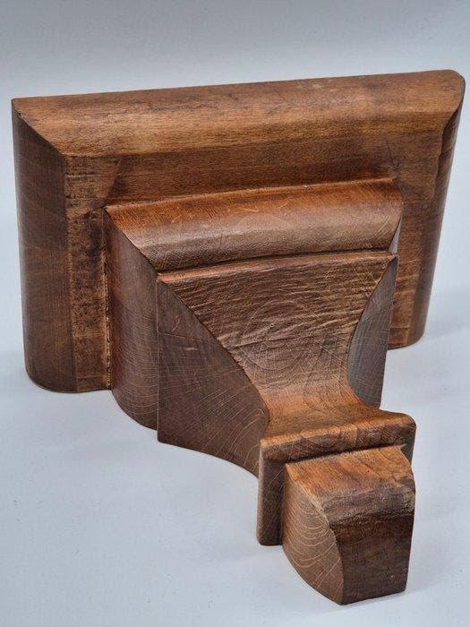 Wandkonsole aus Holz – geschnitzt – rustikaler Stil -, Huis en Inrichting, Overige Huis en Inrichting