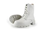 Tommy Hilfiger Veterboots in maat 35 Beige, Verzenden, Beige, Overige typen, Zo goed als nieuw