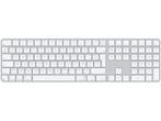 Apple Magic Keyboard - Draadloos - Touch ID AZERTY - Wit, Computers en Software, Verzenden, Nieuw, Apple