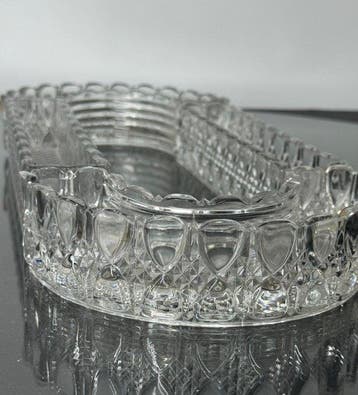 Val Saint Lambert - Tafelmiddenstuk (4) - Kristal -
