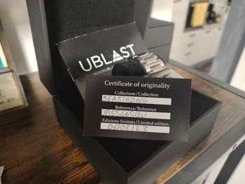 Ublast - Seastrong limited edition - UBSS4653BU - Homme -
