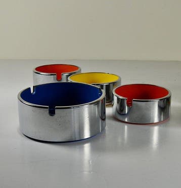 Isamu Kenmochi - Asbak (4) - Melamine, Antiek en Kunst