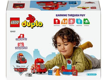 LEGO Lego 10417 Duplo Cars Mack At The Race Lego-bouwset, Enfants & Bébés, Verzenden
