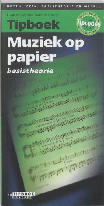 Tipboek muziek op papier / Basistheorie / Tipboek, Verzenden, Gelezen, Bart Noorman