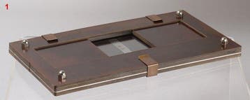 antique Transposing Frames for stereo photography +