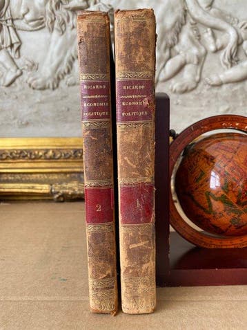 David RICARDO - Des principes de léconomie politique et de, Antiek en Kunst
