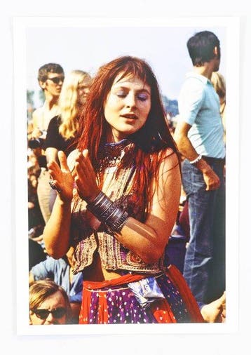 Henk van der Leeden (1941-2023) - Hippiemeisje - Kralingen, Antiek en Kunst