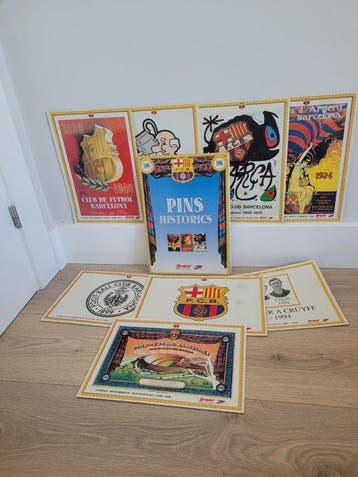 FC Barcelona - Historische pins + prenten., Verzamelen, Nieuw
