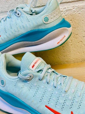 Nike - ReactX Infinity Run Turquoise P42,5 - Sneakers -, Nieuw