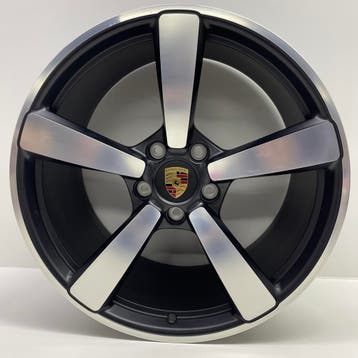 Porsche 992 ORIGINELE 20/21 Exclusive Design Mat met banden, Ophalen, Gebruikt, Banden en Velgen, 21 inch