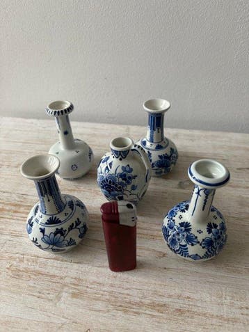 De Porceleyne Fles, Delft - Vaas (5) - Keramiek - Miniatuur