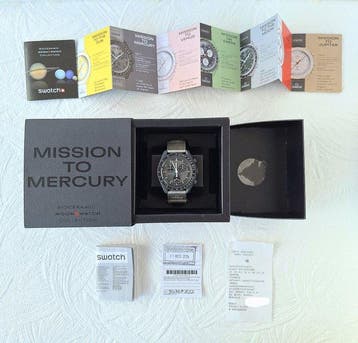 Omega x Swatch - Mission to Mercury - Sans prix de réserve -, Bijoux, Sacs & Beauté, Montres | Hommes