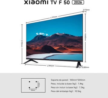 Xiaomi TV 50 inch (127 cm) F 50 Smart, 4K UHD, Fire OS8,..., Ophalen of Verzenden, Nieuw