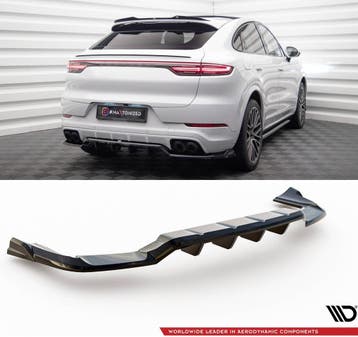 Rear Splitter voor Porsche Cayenne Coupe / SUV, Ophalen of Verzenden