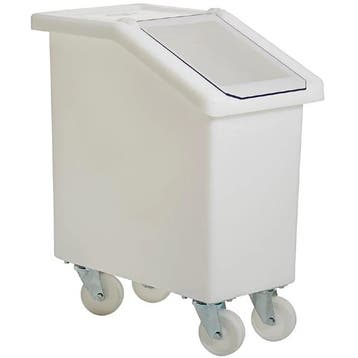 Voedseltrolley | Kunststof | Wit | 65L | Wielen |, Verzenden, Nieuw in verpakking