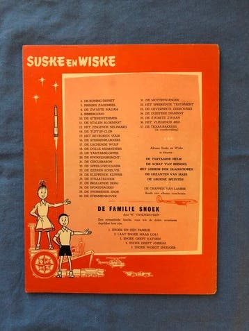 Suske en Wiske TV-36 - Het vliegende bed - 1 Album - Eerste