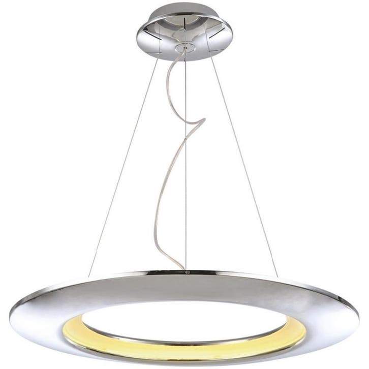 LED Hanglamp 41W - Witte LED Hanglamp met Natuurlijk Wit 400, Huis en Inrichting, Lampen | Hanglampen, Nieuw, Verzenden