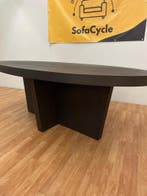 Zwarte houten eettafel in topstaat - Levering aan huis, Ophalen of Verzenden