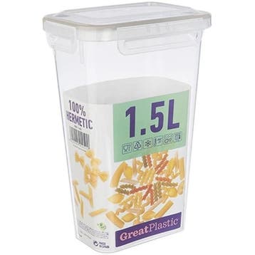 Voedselcontainer | Kunststof (BPA-Vrij) | Transparant |, Verzenden, Nieuw in verpakking