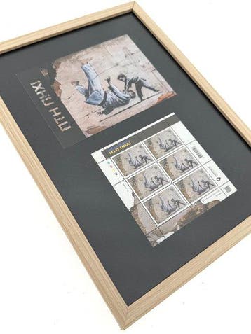 Banksy (1974) - FCK PTN! Banksy set - Postage Stamps (6pcs)