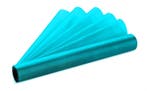 Turquoise Organza Stof 36cm 9m, Hobby en Vrije tijd, Verzenden, Nieuw