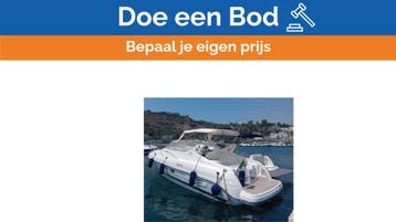 Bieden: Sessa Marine Giada 30 C/T bimini canvas beige - 339, Ophalen of Verzenden
