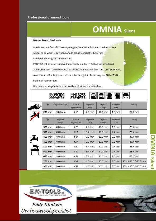 Diamantzaagblad-Geluidsarm zagen op een zaagtafel met water., Bricolage & Construction, Outillage | Meuleuses, Envoi
