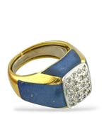 Bague - 18 carats Or blanc, Or jaune, Bellarri bague en or