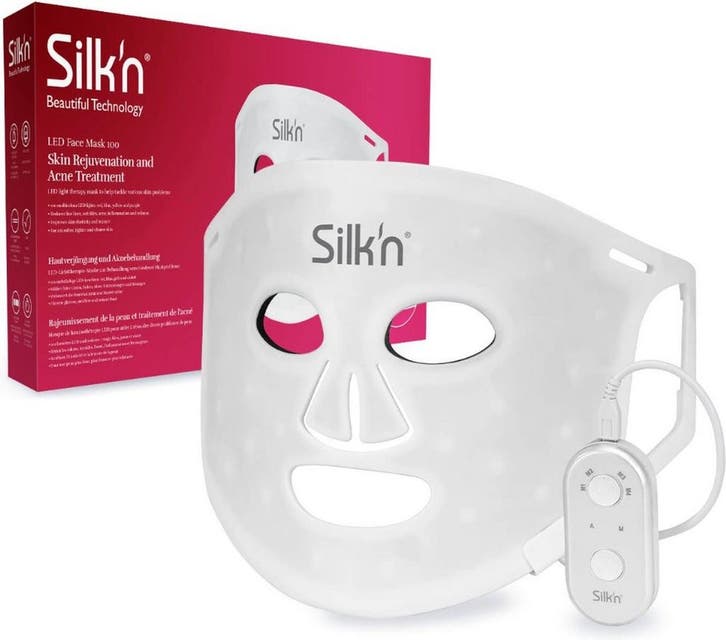 Silkn - LED Gezichtsmasker - Beauty masker met lichtther..., Bijoux, Sacs & Beauté, Beauté | Cosmétiques & Maquillage, Envoi