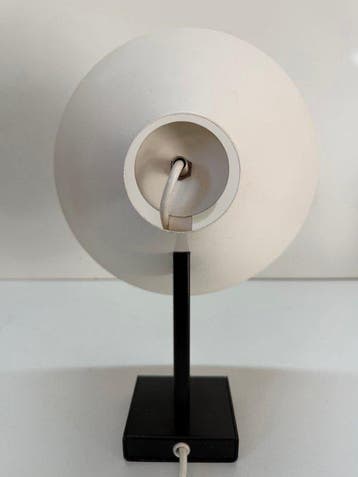 Lampe murale - Métal - Lampe en métal noir et blanc, Antiek en Kunst