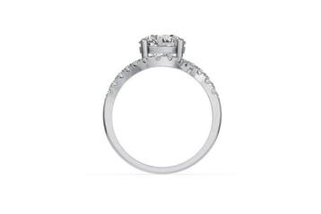 Ring - 14 karaat Witgoud - 2.51ct. tw. Diamant (Lab-grown) -, Nieuw