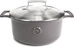2dekans | Saveur Voyage Braadpan Ø25 cm – Ovaal Gietijzer –, Ophalen of Verzenden