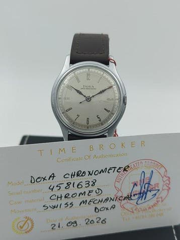 Doxa - Chronometer - Zonder minimumprijs - Heren - 1900-1949, Nieuw