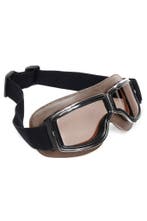 Goggles Motorbril Skibril Bril Donkerbruin Montuur Bruine Gl, Ophalen of Verzenden, Nieuw